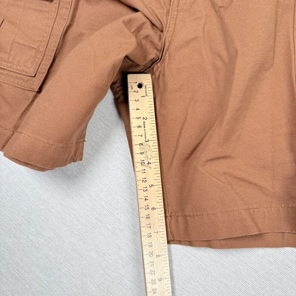 Savane Hiking Cargo Shorts Mens Size 40 Toffee Cotton NEW